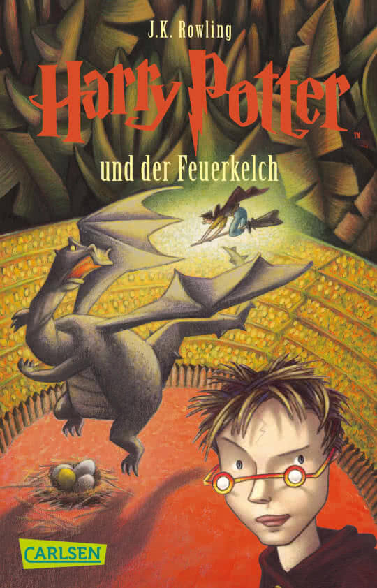 The German book cover for Harry Potter & the Goblet of Fire