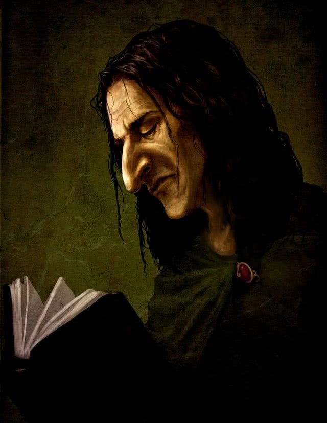 Professor Snape's Roman nose