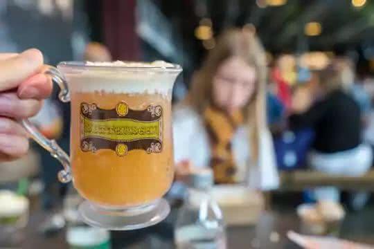 Harry Potter's butterbeer at Warner Brothers studio tour London